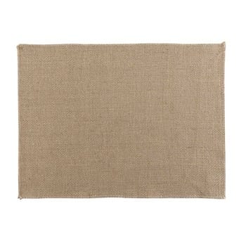 Tafelset Douceur d intérieur 2 SETS DE TABLE 33 x 45 CM JUTE UNI LENY X2