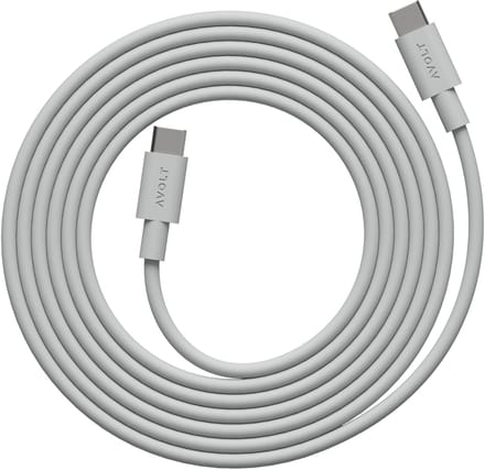 Avolt C1CCI1002GG USB-kabel 2 m USB C 100 W Grijs