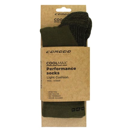 Heren Performance Coolmax Sokken | Ademend Gevoerd Wandelsokken