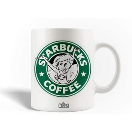 Mug - Starbuck - Princess Ariel - Céramique - 30cl - Compatible lave-vaisselle