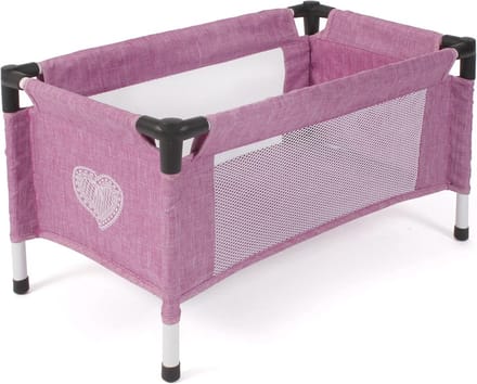 Reisbed voor Baby-Poppen - Inklapbaar en Compact