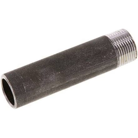 R 3/4'' Buitendraad x 26.9mm Stalen Pijpnippel met Las uiteinde 50 Bar DIN 2982 - 100mm [5 Stuks]
