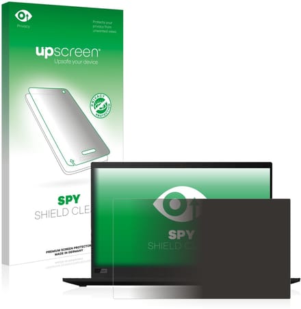 upscreen - privacy screenprotector voor Lenovo ThinkPad X1 Carbon (8. Gen.) - Folie Beschermfolie Blauwlichtfilter