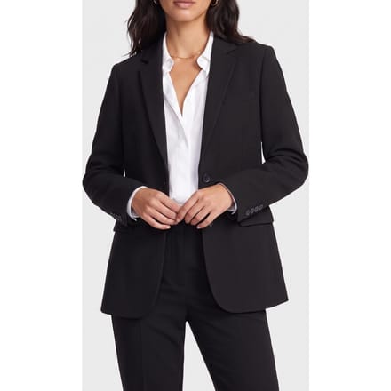 The Kooples 2-button Suit Jacket Black Größe: 42 | Blazer Outlet | Damen | Schwarz
