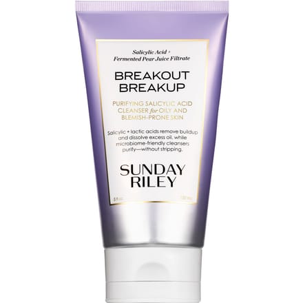 Sunday Riley Breakout Breakup Purifying Salicylic Acid Cleanser