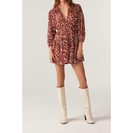 BA&SH Robe Kimy Terracota Taglia: L | Abiti Mini Outlet | Donna