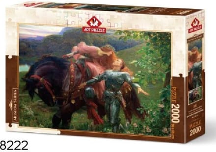 Art puzzle, legpuzzel, 2000 stukjes, La belle dame sans merci