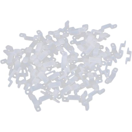 12mm Siliconen Houder Clip Voor Bevestiging 3528 5050 1210 RGB LED Strip Licht 100 stuks