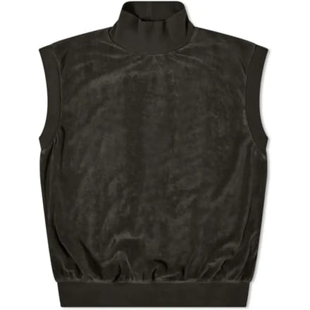 Essentials vest met col