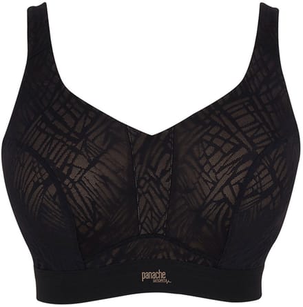 Panache - Endurance Sport BH met beugel – Black/Latte - 90D
