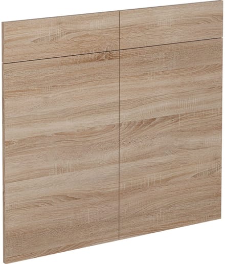 Vicco R-Line Keukenfront – 79.2 x 70.8 cm meubelfront voor de onderkast met lades Sonoma