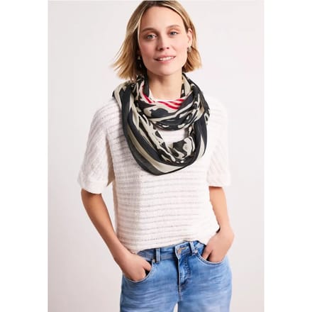 Modal lussjaal met print