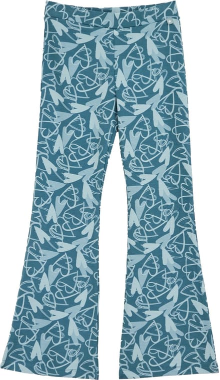 WE Fashion Meisjes flared legging met print