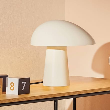 Fritz Hansen Night Owl Tafellamp, Gerookt Wit