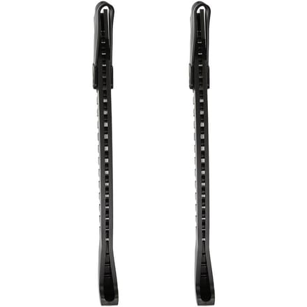 1 Paire Protecteurs de Lames de Patins à Glace en Caoutchouc avec Boucle Réglable (noir) noir