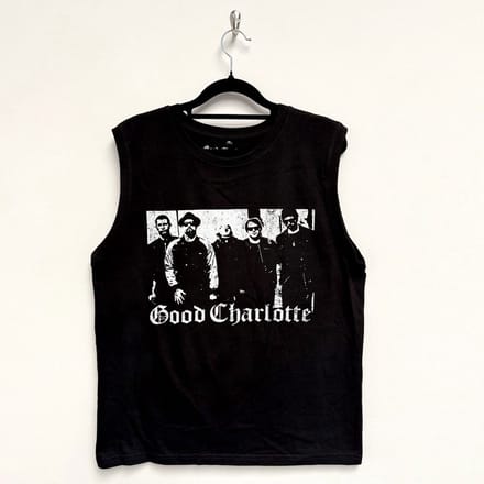 Good Charlotte - Band Photo Tanktop - L - Zwart
