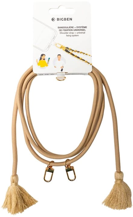 Bigben Connected - Telefoonkoord - Beige