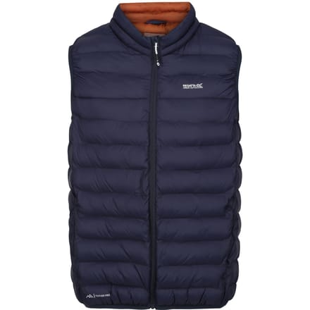 Regatta Heren Marizion Gewatteerd Gilet (Marine/gevaarlijk rood)