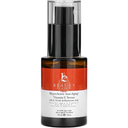 Beauty By Earth, Anti-âge hyperactif, Sérum à la vitamine C, 30ml (1 fl oz) black