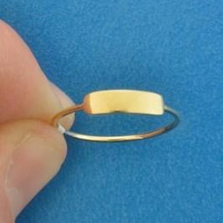 Geelgouden Graveerring 4023166 16.50 mm (52)