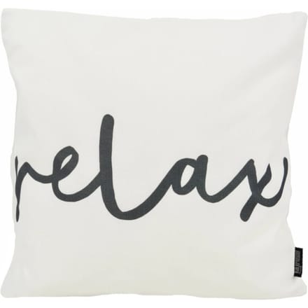 Gek op kussens! Black & white relax outdoor | 45 x 45 cm | kussenhoes | polyester