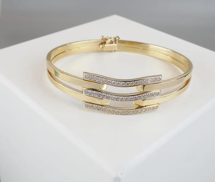 Christian Dames bangle - Goud