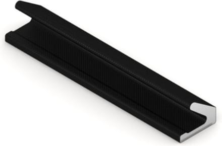Q-lon 3121 tochtstrip zelfklevend zwart - 25 meter
