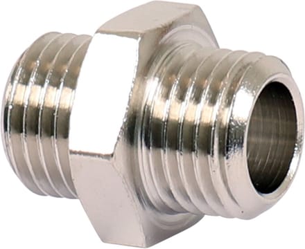 NIPPEL 1/4" M x 1/4" M SB2 – IR210340 – Persluchtkoppeling