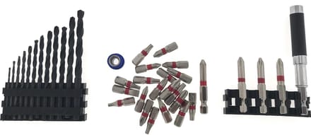 Hofftech Magnetische boor- en bitset - 38-delig - Inclusief opbergkoffer
