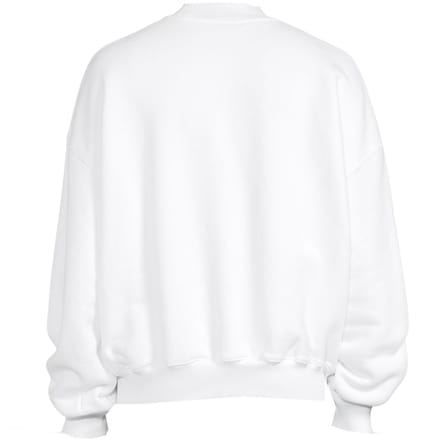 Off-White Blurr Book Over White Oversized Sweatshirt