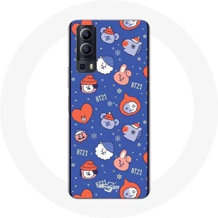 Coque pour Vivo Y72 BTS Bangtan Sonyeondan BT21 Noël 2023