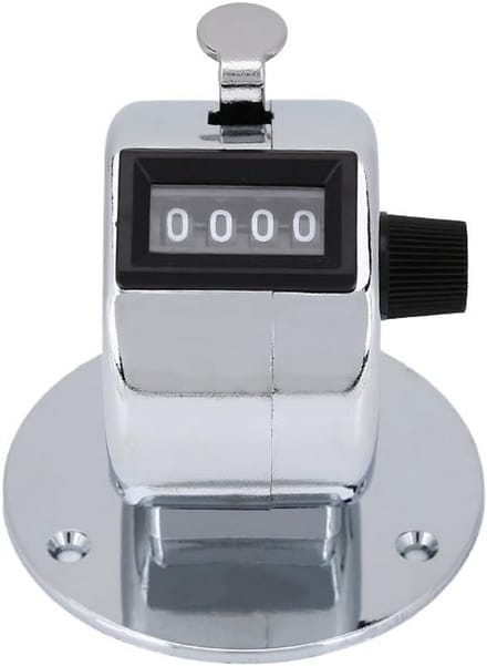 Draagbare 4-Cijferige Handteller voor Telling en Sporten