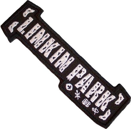 Linkin Park - Bracket Logo Patch - Zwart