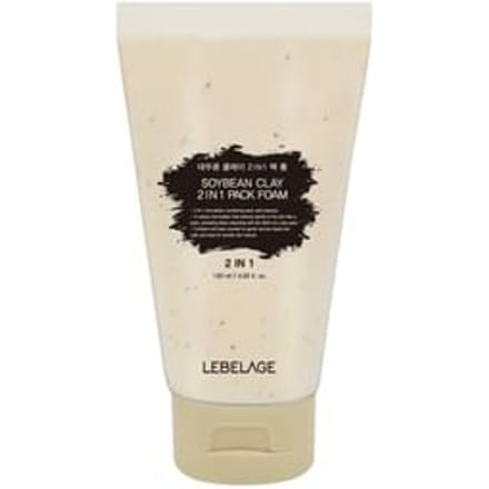LEBELAGE - Clay 2 In 1 Pack Foam - 4 Types Soybean