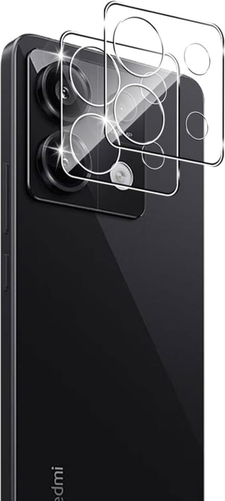 Camera Protector voor Xiaomi Redmi Note Pro 13 5G - 2 stuks van glas Transparante glazen