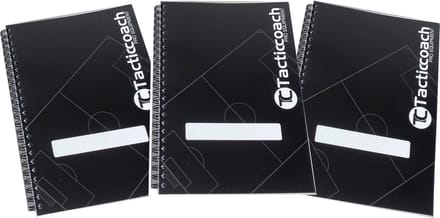 Notitieboek Voetbal Coach A6 - (3 stuks)