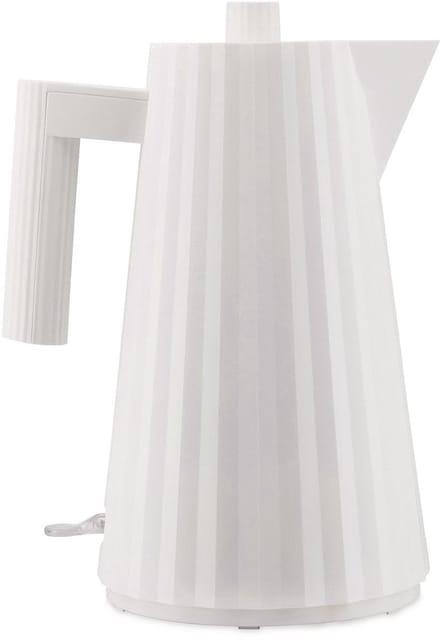Alessi Plissé Waterkoker - 1L - Kunststof - Wit