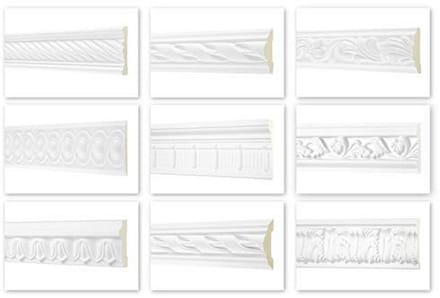 2 Meter Platte Profielen - Decoratieve Wandlijsten voor Perfecte Afwerking