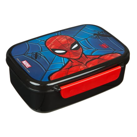 Undercover broodtrommel Spider-Man lunchbox kunststof 800 ml rood.
