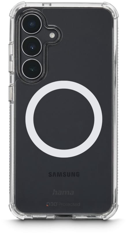 Hama hoesje geschikt voor Galaxy S25 FE - Extreme Protect magnetisch - Transparant