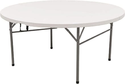 Opvouwbare ronde tafel - 152 cm diameter