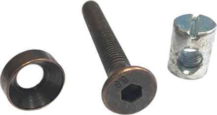 Universele Schroef Staal - 6x50mm - 4 Stuks