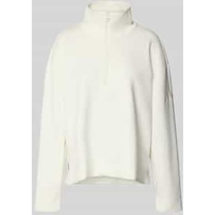 Pullover met opstaande kraag en ritssluiting