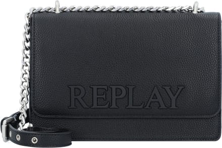 REPLAY Schoudertas Crossbody Bag Black Zwart
