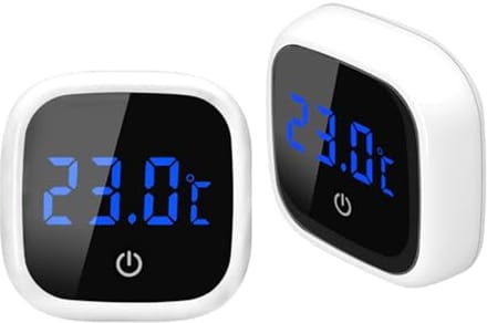 Digitale Mini Aquariumthermometer Set van 2