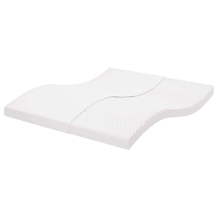 vidaXL - Schuimmatras - 7 - zones - hardheid - 20 - ILD - 180x210 - cm - wit