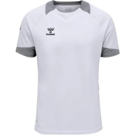 Hummel Lead Poly T-shirt Met Korte Mouwen Wit 140 cm Kinderen