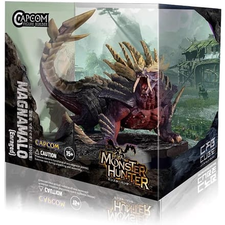 Monster Hunter Équipe de Capture CUBE2 Éclat Cramoisi Valstrax Gore Magala MAGNAMALO Mizutsune Dragon Monstre Modèle Modèle Jouets gray