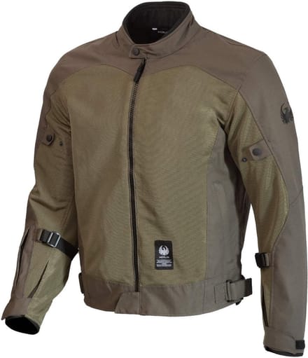 Merlin Prospect Air Mesh Olijfgroen Textiele Motorjas - Jas