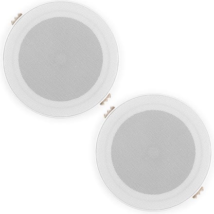 Power Dynamics MSLP50 Marine Speaker Set - 2x waterdichte speakers low profile - 5 Inch - 80W - Wit
